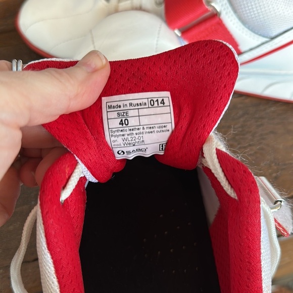 Sabo Weightlifting Powerlifting Athletic Shoe Size 40 - Picture 15 of 16